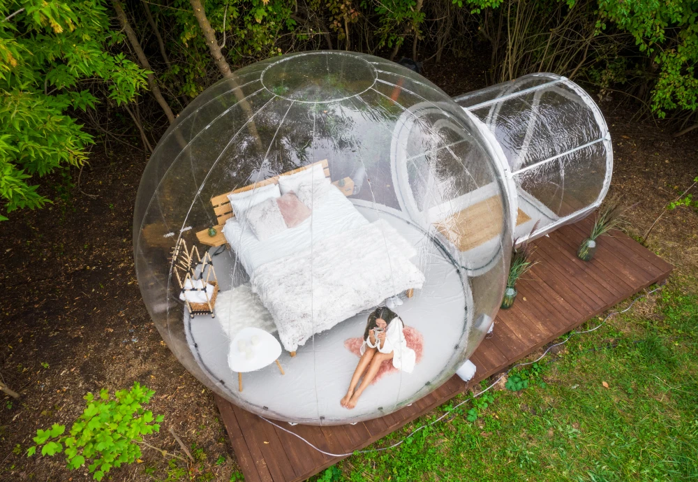 clear bubble tent